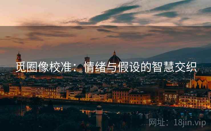 觅圈像校准：情绪与假设的智慧交织